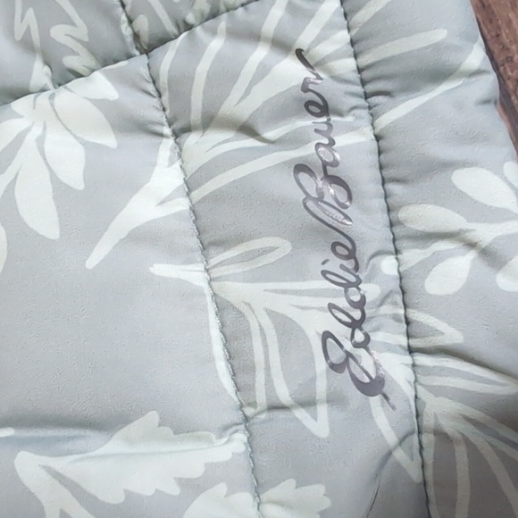 Eddie Bauer Alpine Puffer Vest | Size Large In Chinois Green Leafy - NWT - Picture 8 of 11